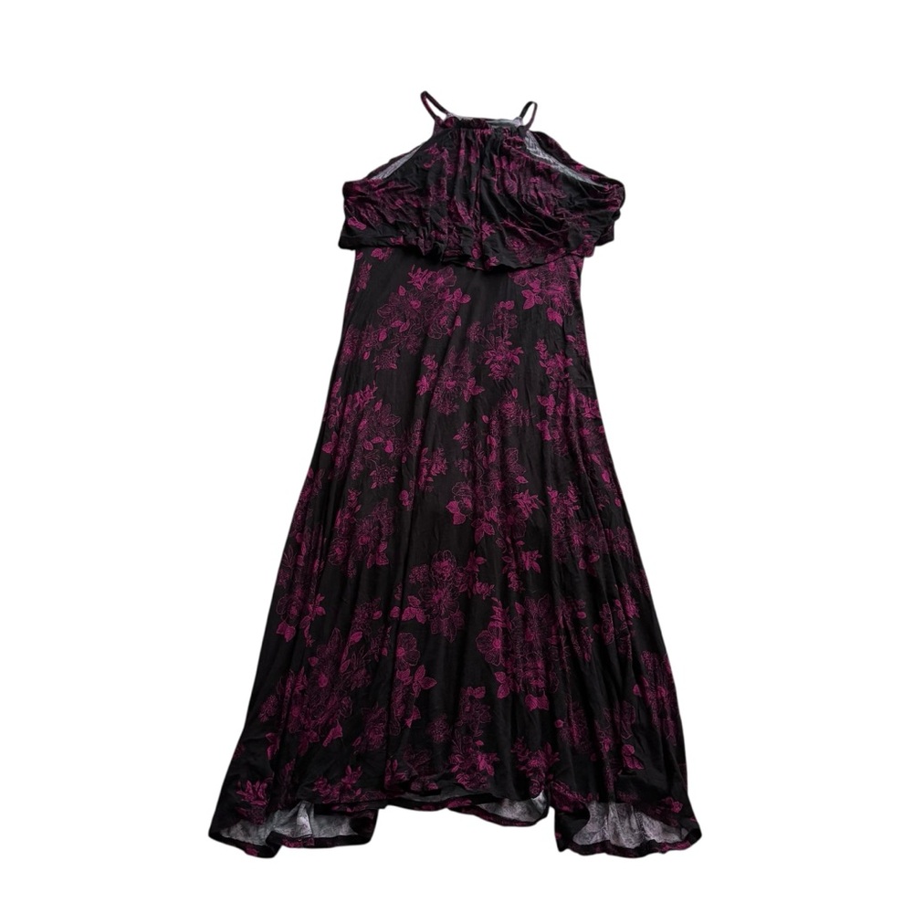Torrid Purple Sleeveless Halter Maxi Dress size 1 - Picture 2 of 7